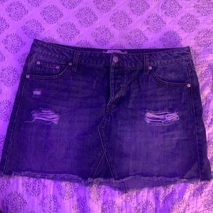 jean skirt